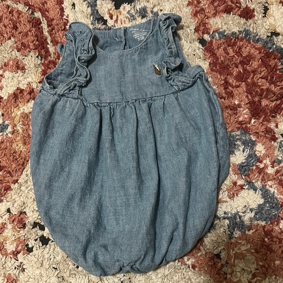 Ralph Lauren Other - Ralph Lauren Blue Diaper Cover One Piece